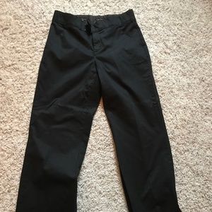 Ladies Black Lee  No Gap Waistband slacks Size 6 medium